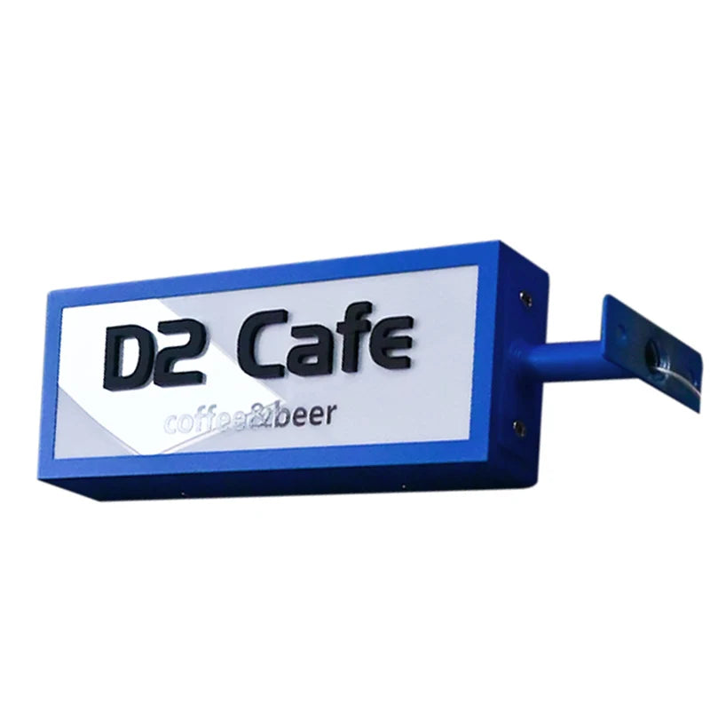 亚克力灯箱定制3D字母照明广告牌服装店前标牌