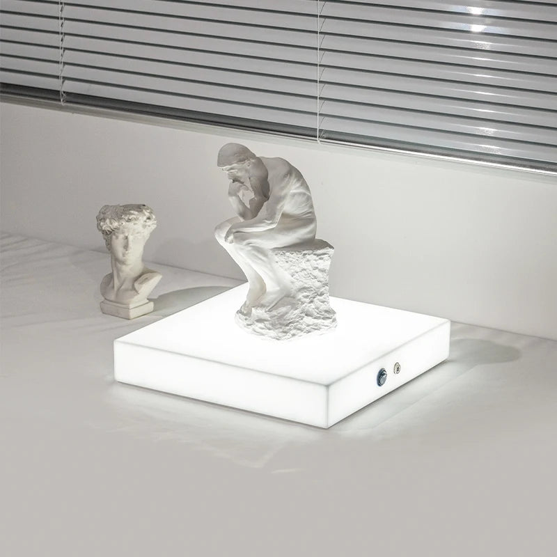 桌面充电发光底座桌面可视化器产品展示灯箱珠宝展示架