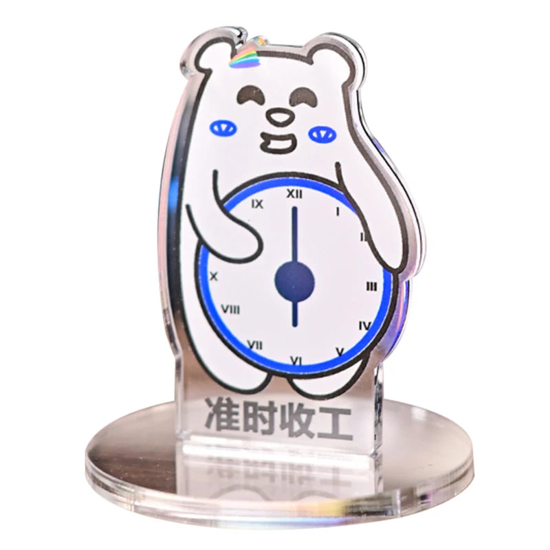 透明亚克力桌面招牌提示logo人物logo招牌定制