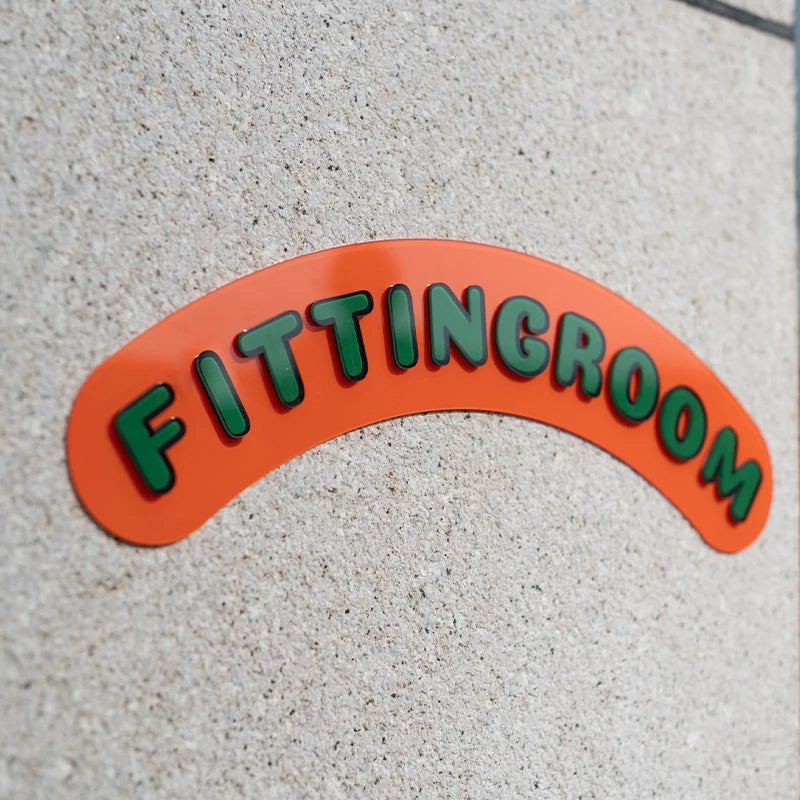 定制商店墙壁标牌、时尚丙烯酸门板和墙壁标牌