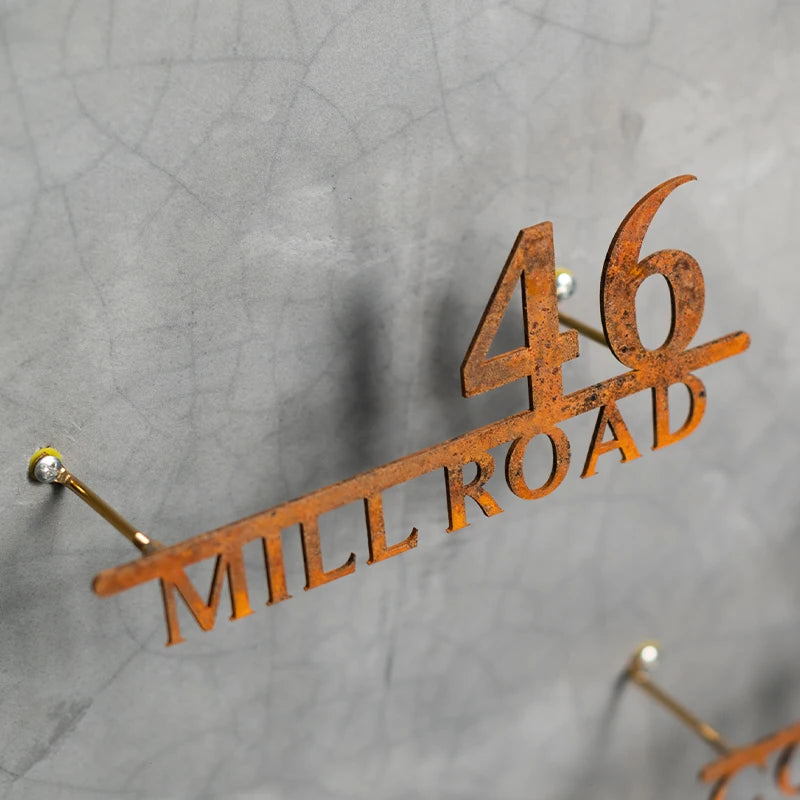 1.5MM铁板防锈工艺，门板Logo，广告logo定制