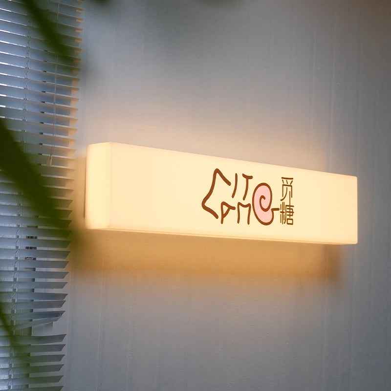 户外广告牌，户外logo，亚克力灯箱广告产品定制灯箱广告箱