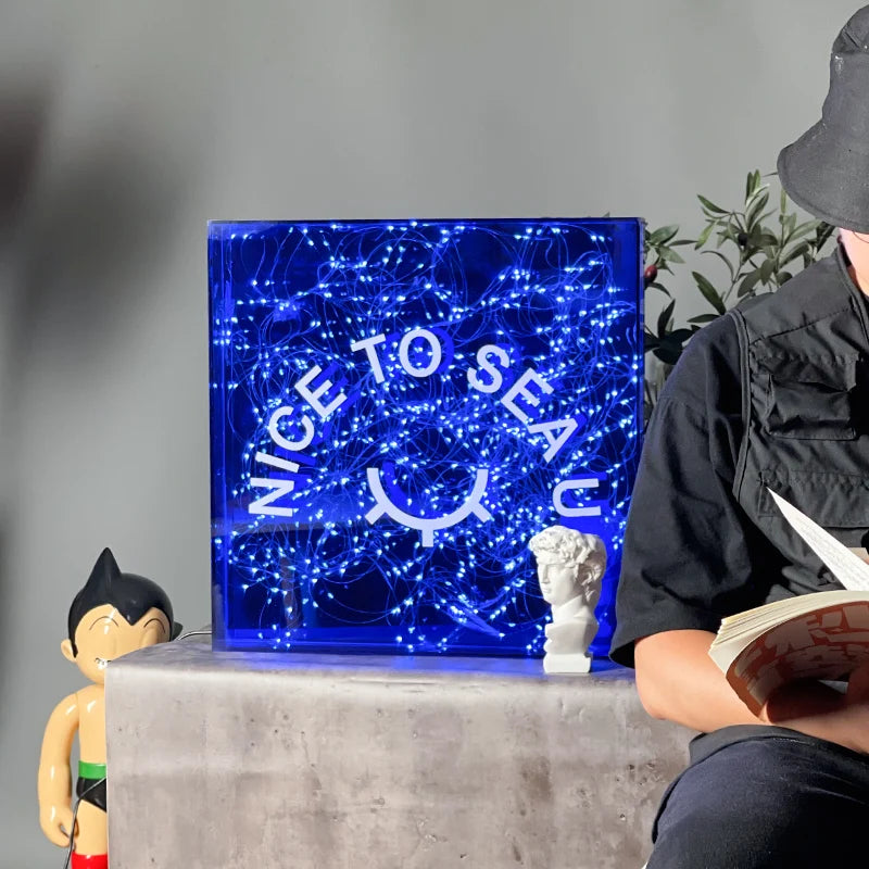 亚克力灯箱LED照明广告牌展览灯箱标牌定制