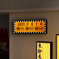 酒吧，咖啡店，餐厅，美式复古风格店面，灯箱广告定制