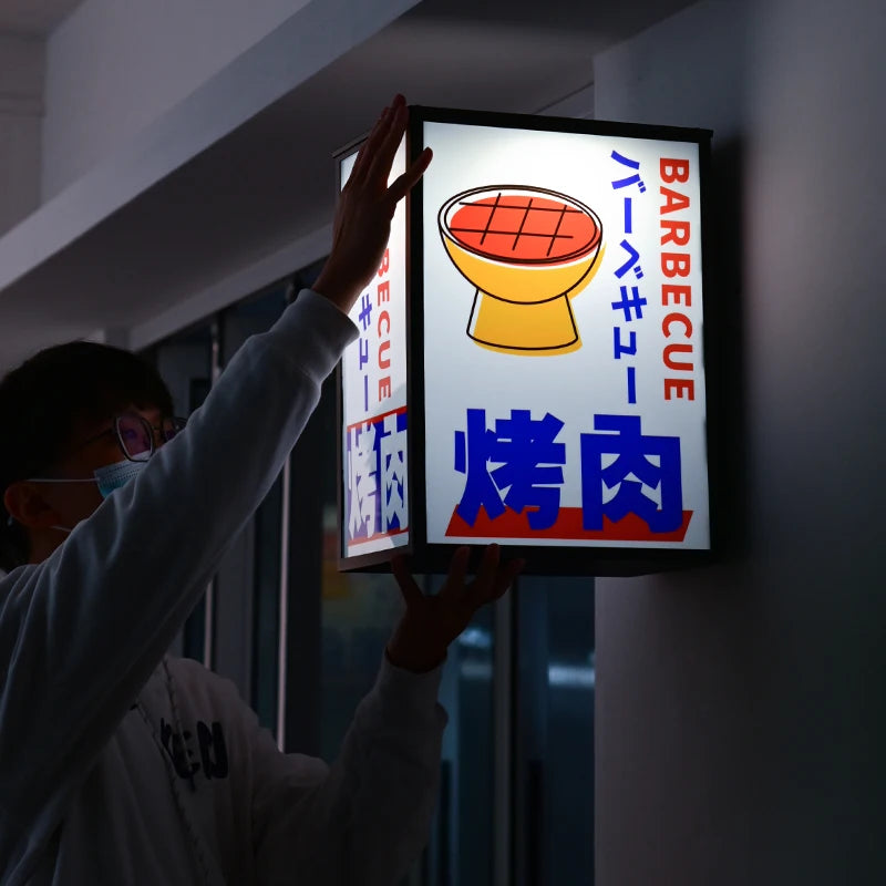 太阳能灯箱户外防水亚克力广告牌定制节能环保遥控发光