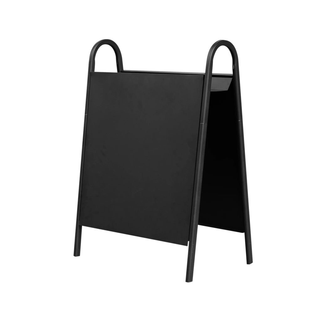 面包店户外双面地板站立展示架广告引导标志