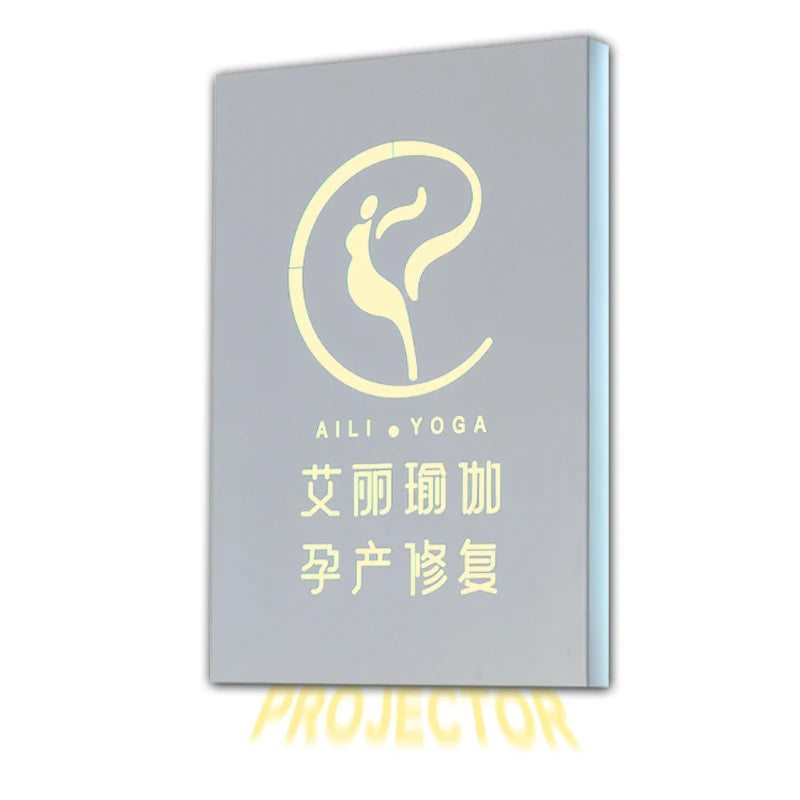 镂空灯箱广告标牌不锈钢门头发光字门牌定制
