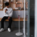店铺创意展示Logo USB充电发光地板标志内容定制