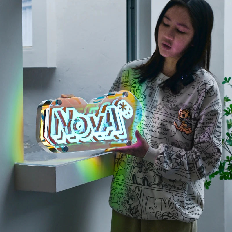 根据客户要求定制商用标志3D照明亚克力灯箱