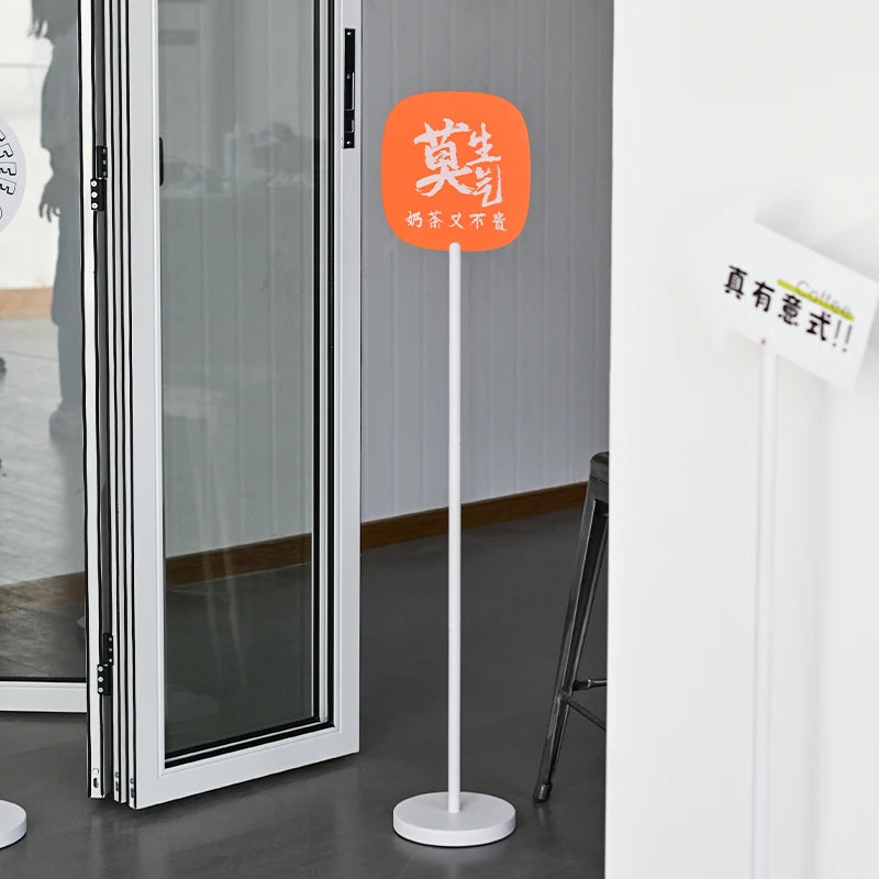 创意拼装双面落地展示板立式广告定制