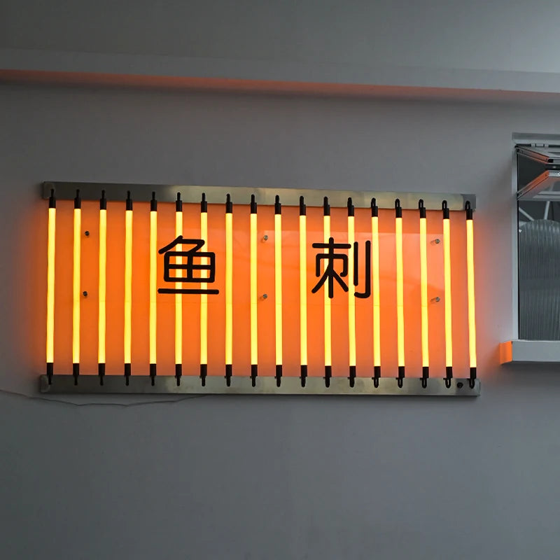 定制创意背景墙装饰灯条、灯管、网红店广告牌