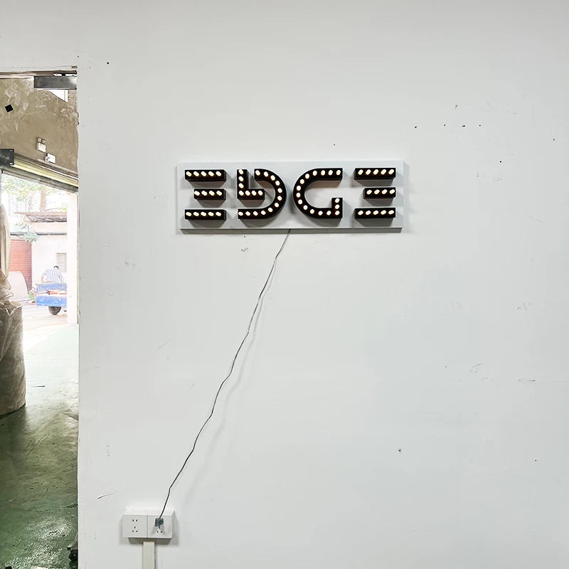 创意亚克力棒发光字广告Logo Logo定制
