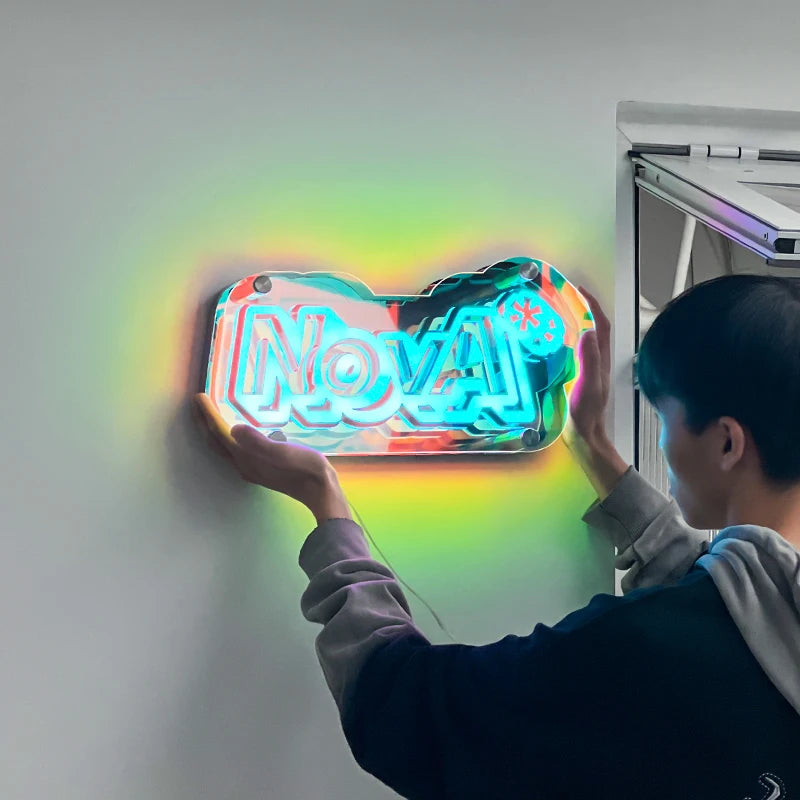 根据客户要求定制商用标志3D照明亚克力灯箱