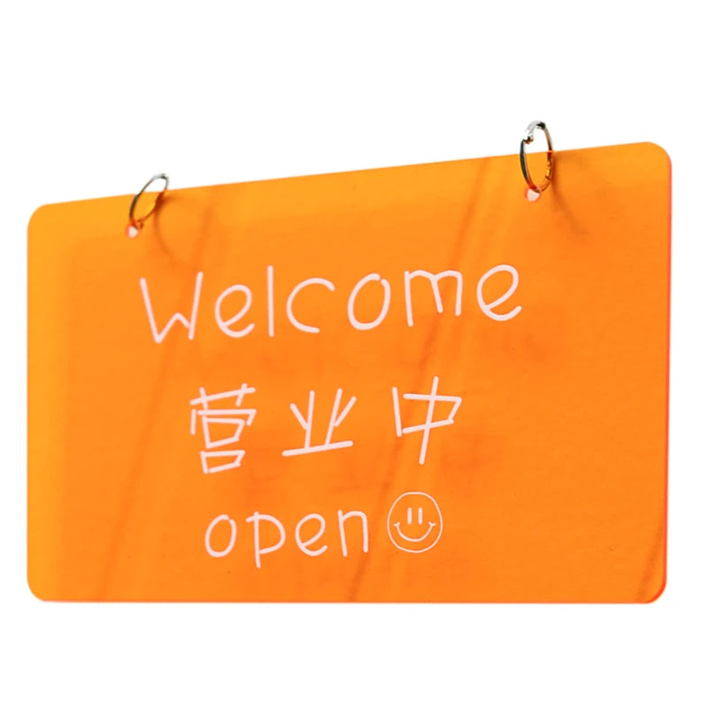创意亚克力标签 可定制商店门把手标签 -lizigy 品牌 GYP-08 型号 长方形