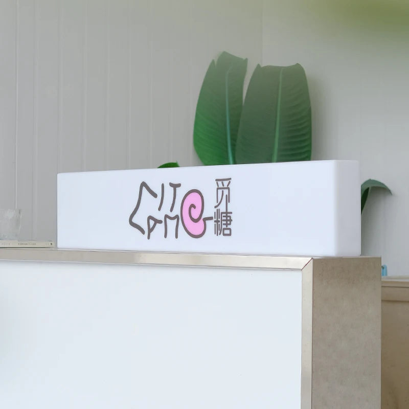 户外广告牌，户外logo，亚克力灯箱广告产品定制灯箱广告箱