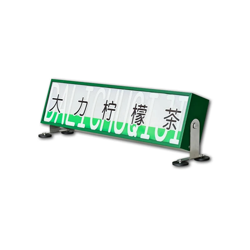屋顶装饰灯箱，Type-C充电电缆桌面充电灯箱标志