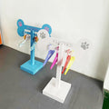 超市落地PVC产品展示架，促销活动展示架