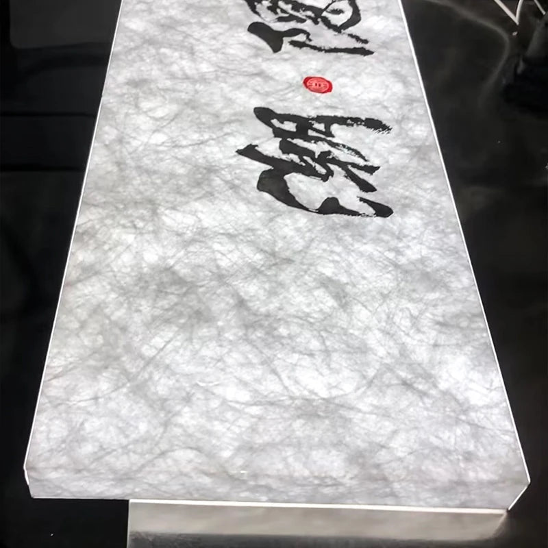 复古风格杜邦纸亚克力灯箱发光广告牌定制