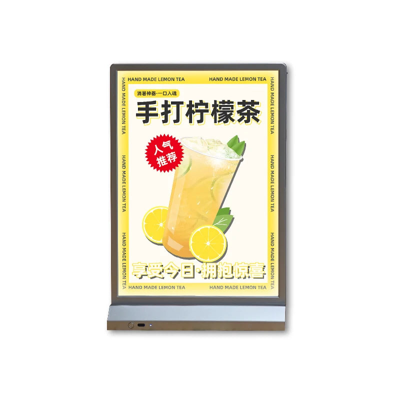 透明亚克力展示板价格标牌桌面广告牌酒店餐厅