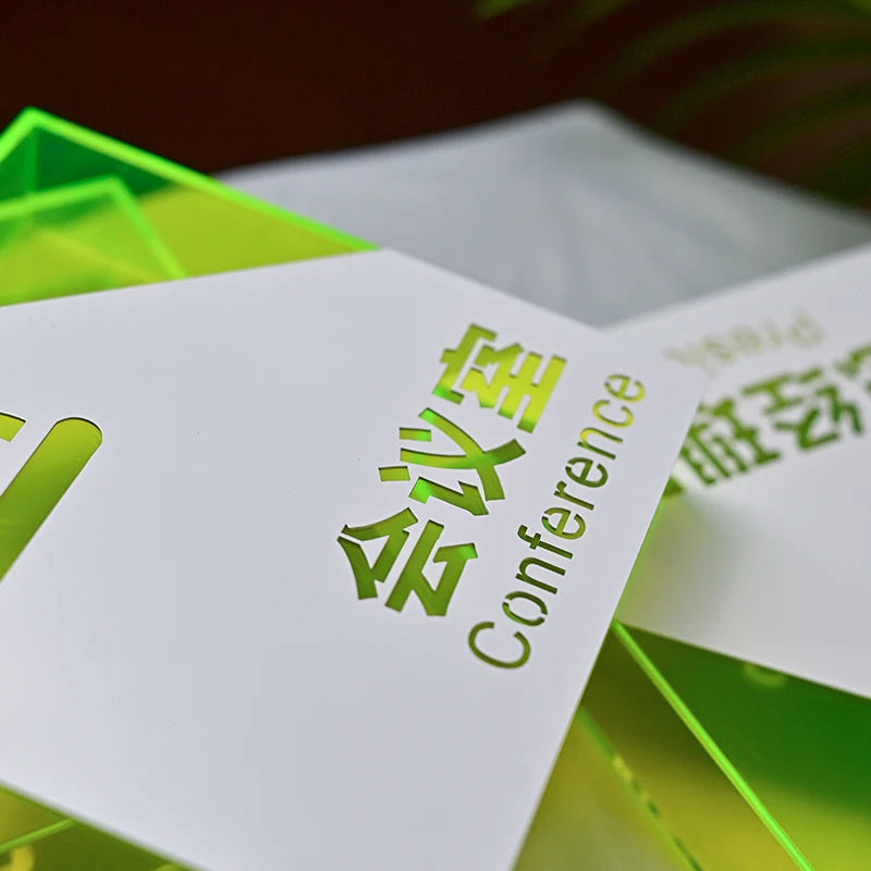 亚克力门牌创意公司办公室门牌广告标牌办公室门牌门牌定制