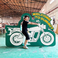定制双面不发光不锈钢广告标牌和方向标牌