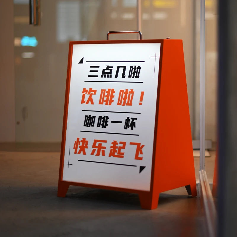 户外落地式防水灯箱户外照明灯箱展示促销信息亚克力灯箱