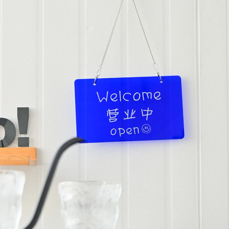 悬挂式亚克力标牌包括商店商业牌匾