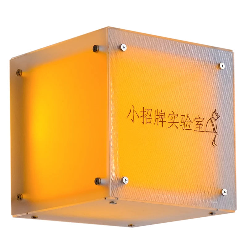 定制商店广告牌，壁挂式亚克力灯箱标牌，DIY组装灯箱广告广告箱