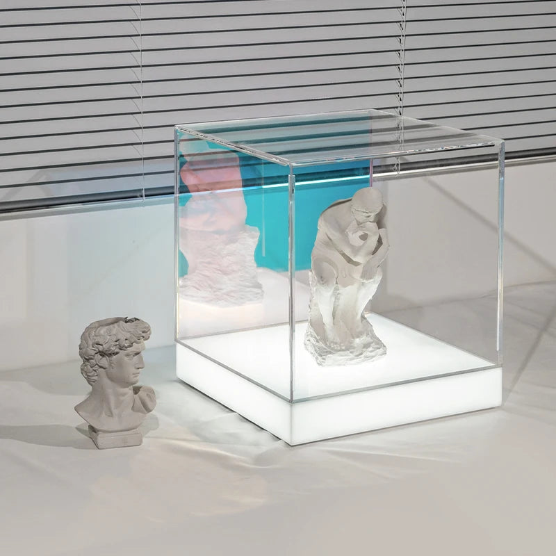 充电灯箱，照明广告展示盒，珠宝店产品，亚克力展示盒定制