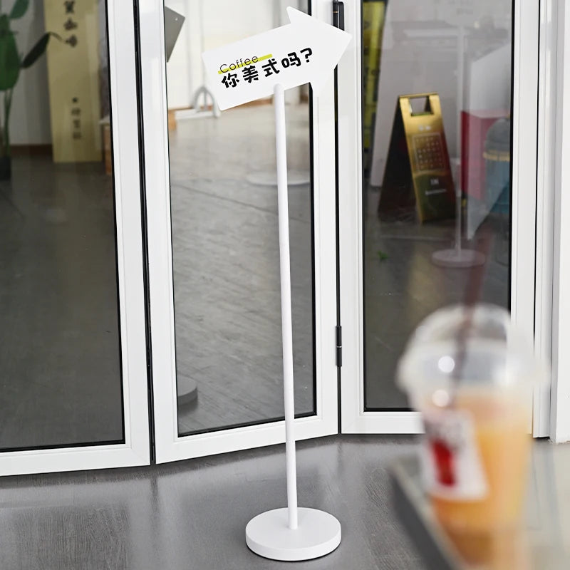 创意拼装双面落地展示板立式广告定制