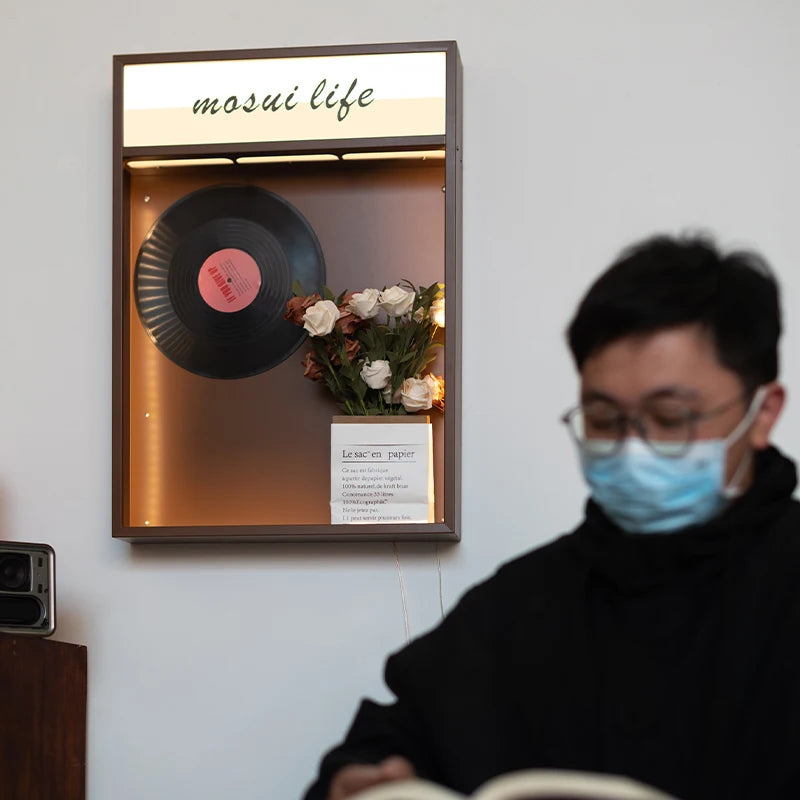 餐厅，咖啡店，复古艺术风格，橱窗展示，广告，菜单栏，灯箱定制